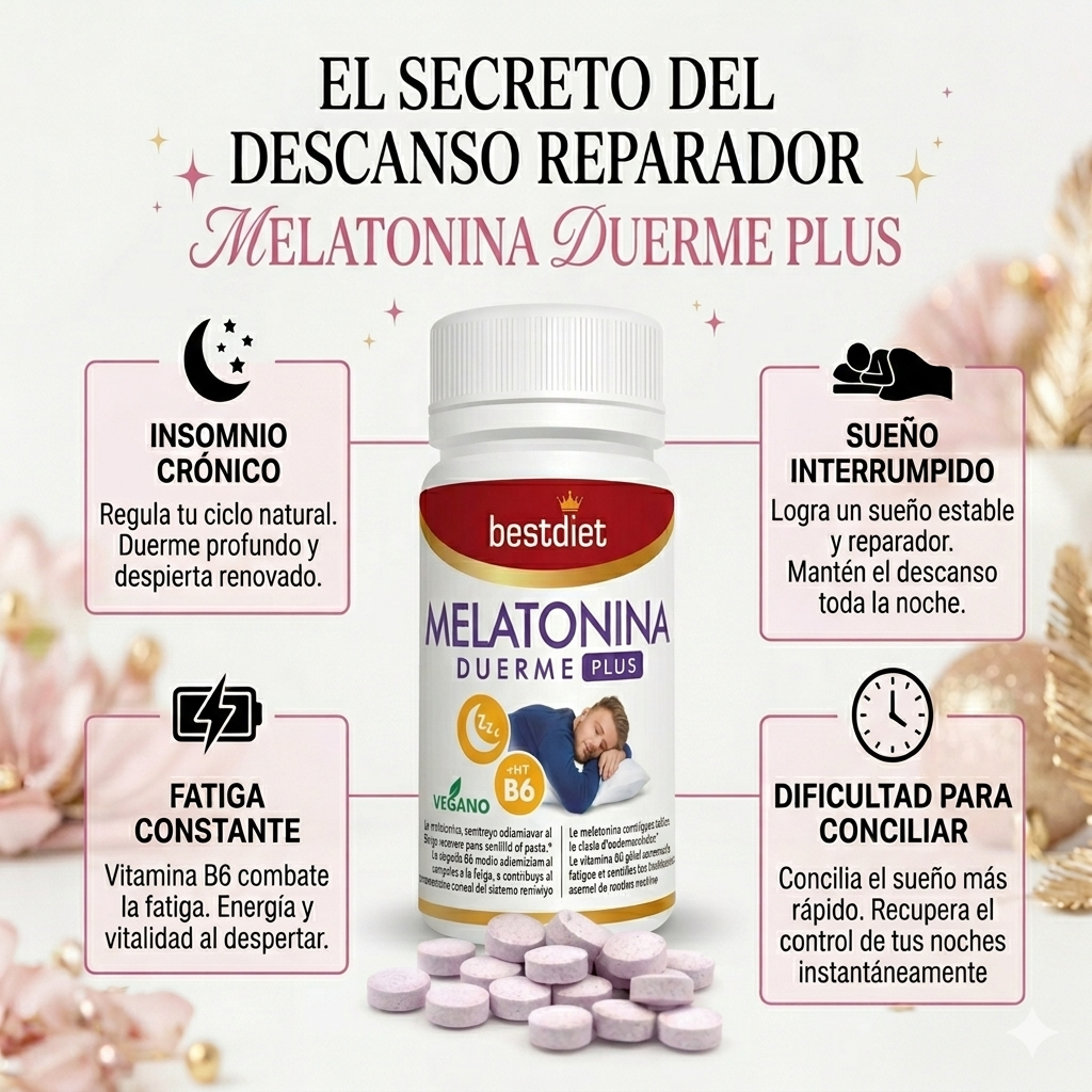 Melatonina Y Vit B6 - Bestdiet