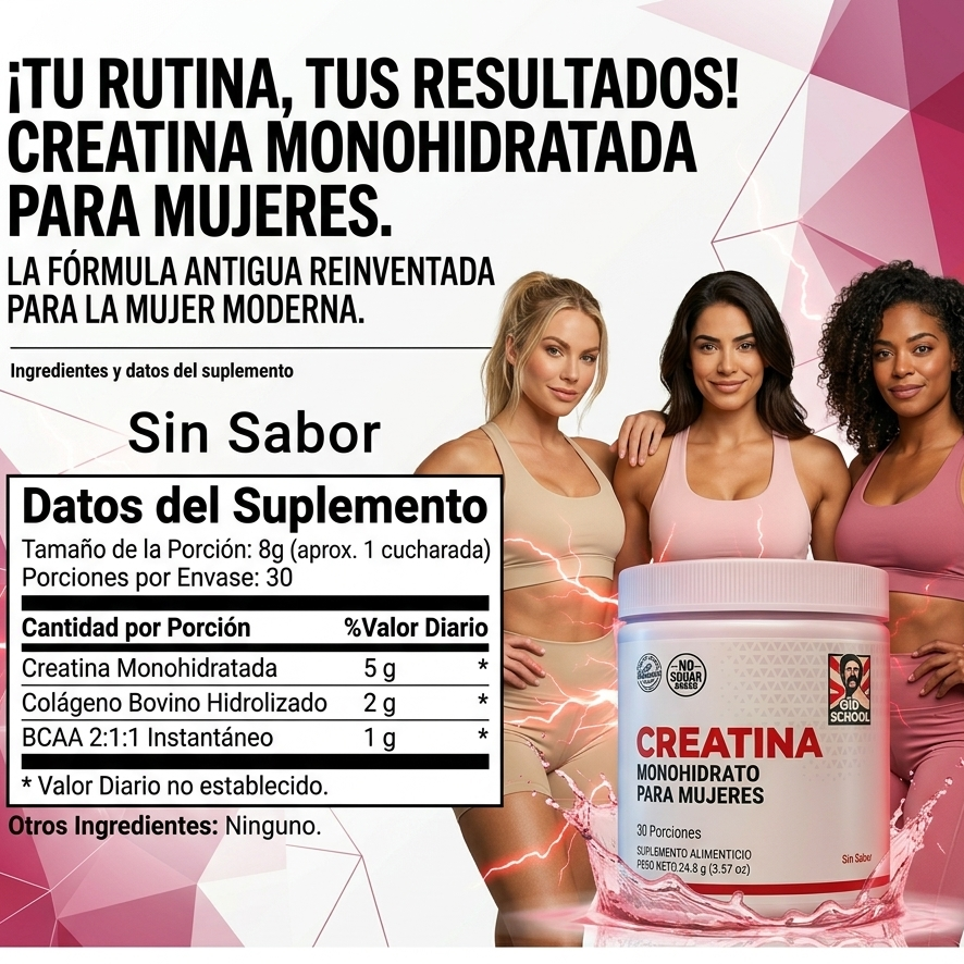 Creatina + Colágeno + BCAA